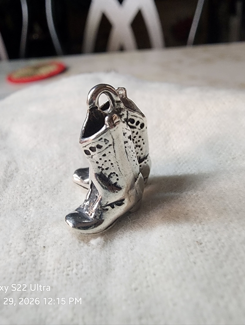 JAMES AVERY SILVER BOOTS CHARM. - Picture 12 of 16